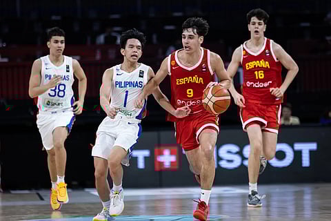Gilas Youth takes a 62-point loss vs. Spain
