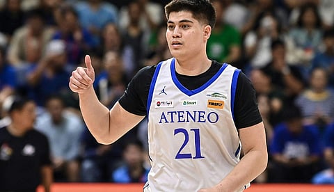 Ateneo de Manila University big man Mason Amos