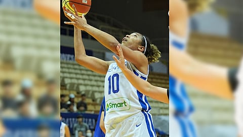 Jack Animam muscles her way to a double-double performance to power Gilas Pilipinas Women to a 68-58 win over Thailand in the 43rd William Jones Cup in Taipei.