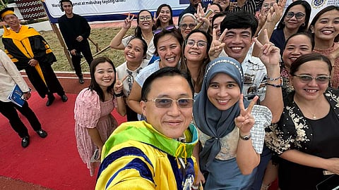 Bong Go supports Davao Oriental State University graduates