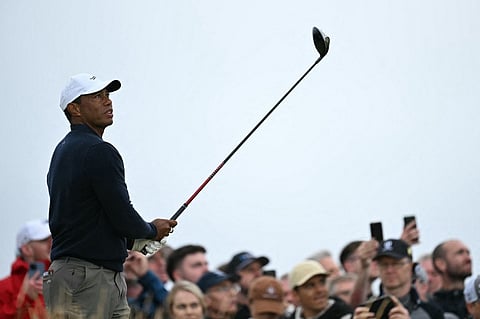 Tiger Woods believes he remains on the right track despite missing the cut in his worst ever British Open.
