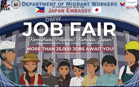 DMW hosts job fair for Philippine-Japan Friendship Week