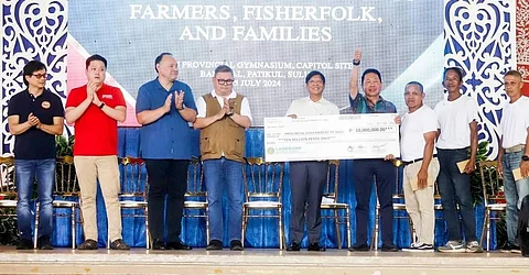 5,000 Sulu farmers, fishermen get cash aid