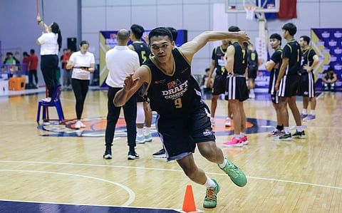 JUSTINE Baltazar might have to wait until he finishes his contract obligations with the Pampanga Giant Lanterns in the MPBL before suiting up for the team that will select him in the PBA Draft set on Sunday.