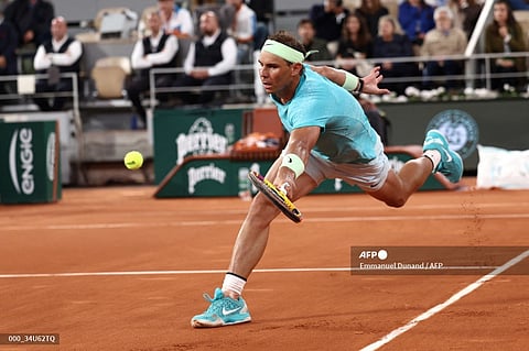 Rafael Nadal gets back into the groove after ripping Leo Borg, son of the legendary Bjorn Borg, in the Bastad.