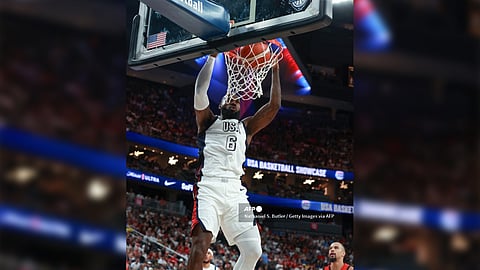 LEBRON James powers Team USA to an 86-72 win over Canada in a friendly match ahead of the men’s basketball event of the Paris Olympics.