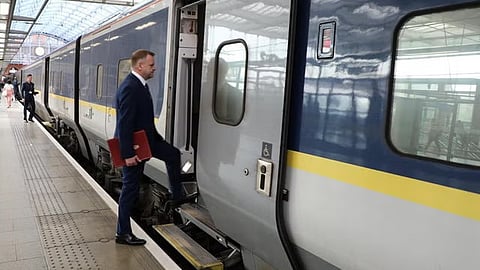 All aboard the train to Brussels for more Brexit talks