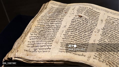 Oldest known Hebrew Bible