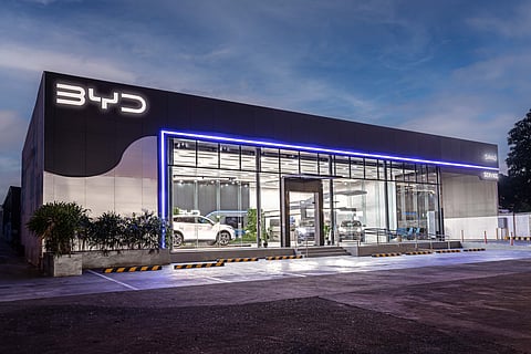 THE exterior of the new BYD Davao.