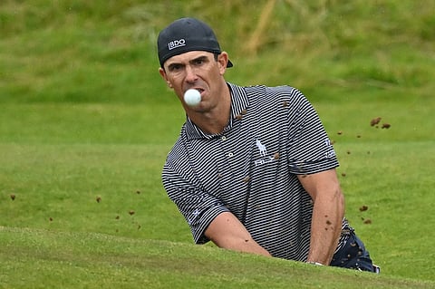 Leader Billy Horschel enters the final round of the British Open with a big target on his back.