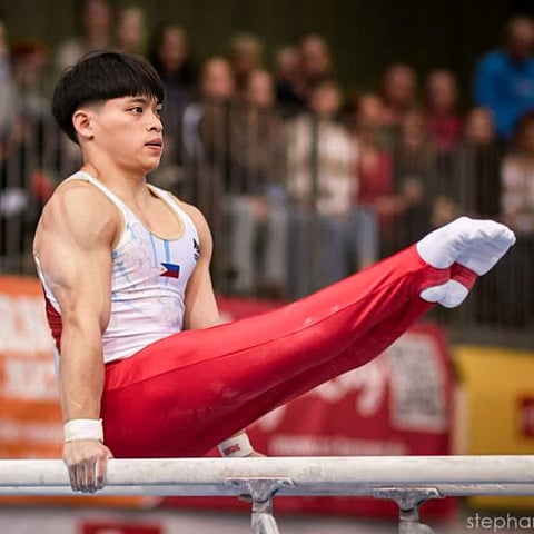 CARLOS Yulo is determined to win the gold medal in his second Olympic stint.