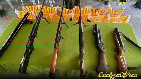 6 BIFF fighters yield, turn over arms