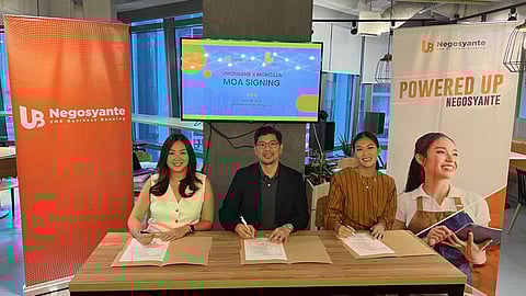 (FILES) Kato Lim, Founder and CEO; Dino Velasco, Institutional Banking Marketing Head; Audrey Pastelero, Founder and CMO