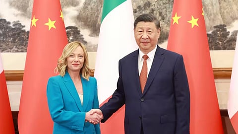 Xi and Meloni Seek to Reset China-Italy Relations Amid Trade and Diplomatic Tensions