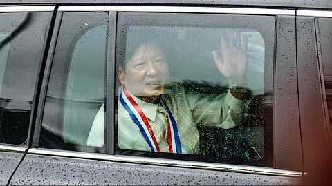 (FILES) President Ferdinand R. Marcos Jr. commemorated the 160th birthday of national hero Apolinario Mabini at the Mabini Shrine in Batangas on 13 July 2024.