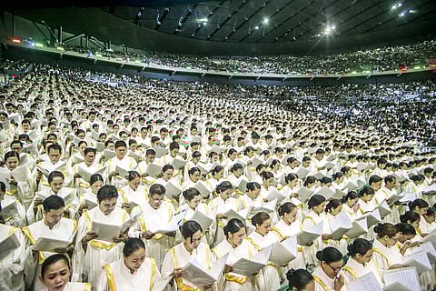 The Iglesia Ni Cristo set a new Guinness World Record for the the ‘largest gospel choir’ in a single venue during the special worship service officiated by INC Executive Minister Eduardo V. Manalo during the centennial celebrations.
