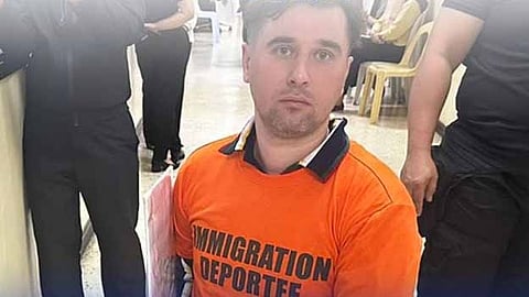 ‘Rowdy’ Russian DJ collared