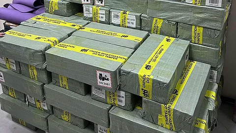 P5M worth of illegal vapes were confiscated by the Southern Police District Special Operations Unit and the Department of Trade and Industry Fair Trade Enforcement Bureau (DTI FTEB) in Pasay City last July 16, 2024.