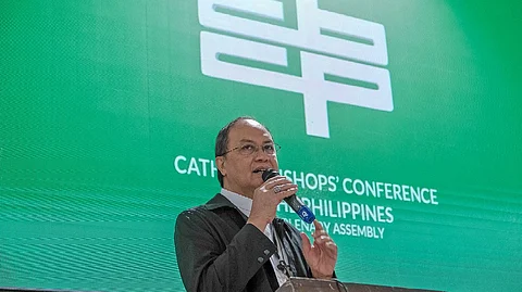 Bishop Pablo Virgilio David, CBCP President.