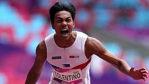 John Cabang makes his Olympic debut at the Paris Summer Games.