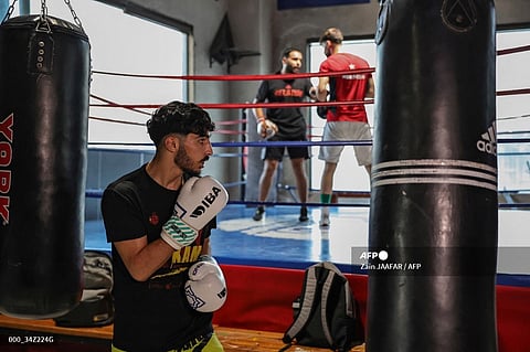 PALESTINIAN Waseem Abu Sal hopes to bring pride and joy to his war-torn country by winning a medal in the Paris Olympics.