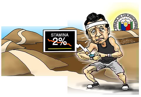 Mr. 2 percent makes noise