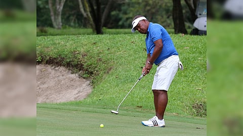 Tony Lascuña takes charge in the third round of the ICTSI Splendido Championships.