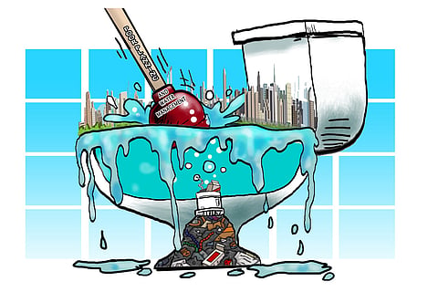 When it rains, it floods