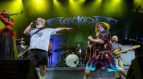 Actor Jack Black's bandmate said his birthday wish was for a shooter to not "miss" Trump, after a shooter attempted to assassinate the former president over the weekend.