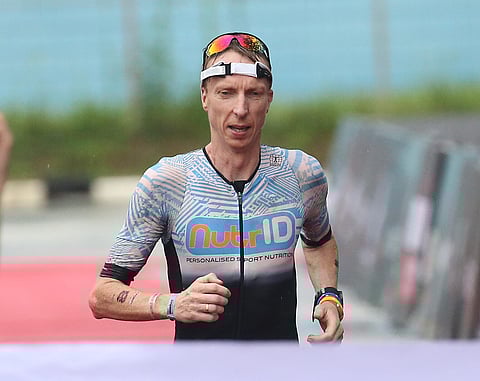 Former IRONMAN 70.3 champion Eric van der Linden