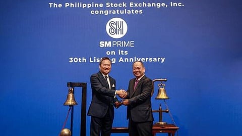 SM Prime Holdings Inc. commemorates 30th listing anniversary