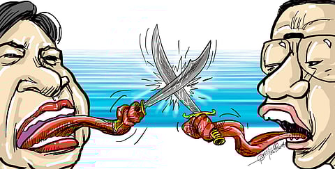 Better a war of words