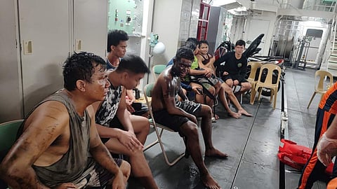 Sunken tanker spills fuel in Bataan; rescue underway