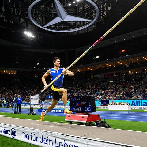 ERNEST John Obiena will test his mettle against potential Paris Olympics medal competition.