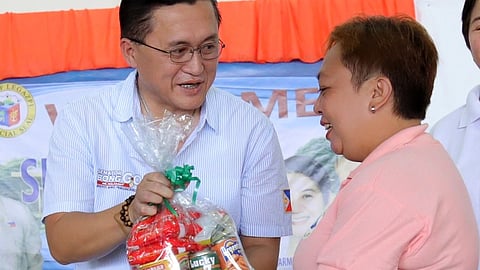 (FILE) Senator Christopher "Bong" Go.