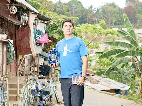 LITER of Light founder Illac Diaz.