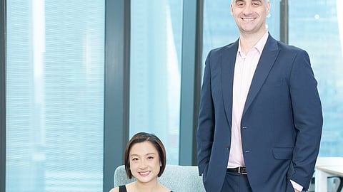 Of the $80-million funding raised by property technology firm Lhoopa, $20 million total equity was secured from major financiers World Bank Group’s International Finance Corporation and venture capitalist Wavemaker Partners with offices in Los Angeles and Singapore. The fresh funds will be used by the company to enhance its technology systems linking over 4,000 property contractors, brokers, and agents to consumers through its mobile app and enable Lhoopa to launch financing options for eco-friendly homes. Photo shows Lhoopa co-founders Marc-Olivier Caillot and Sabrina Tan.