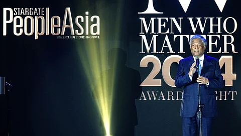 PAGCOR chairman and CEO Alejandro H. Tengco delivers his acceptance speech during the ‘Men Who Matter’ awards ceremony 25 July at the Manila Marriot Hotel. Mr. Tengco was honored by the awards-giving body for his tenacity in leading PAGCOR and transforming it into a better, more responsive government organization. ‘My success is because of all the PAGCORians who believe in me and who are helping me transform PAGCOR into a respected government institution once again,’ he said.