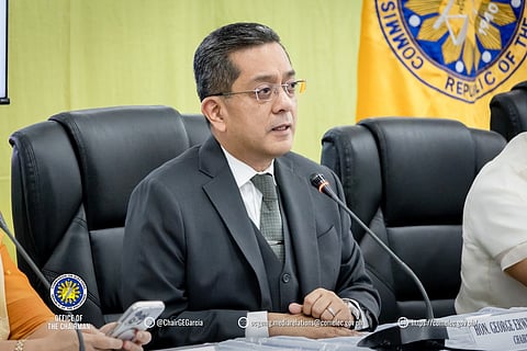 Comelec Chairperson George Garcia (Photo courtesy of Comelec)