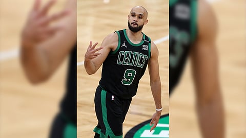 DERRICK White will be bringing his three-point shooting and defensive intensity to Team USA in the Paris Olympics.