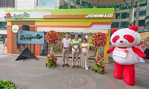 APC president Koichi Ozaki, among other officials, graced the launch of Ajinomoto’s Soup & Go last week in Taguig City.