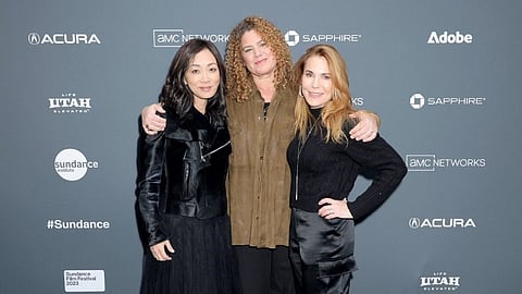 PARK CITY, UTAH - JANUARY 21: (L-R) Sue Mi Terry, Rachel Cohen,and Jana Edelbaum attend the 2023 Sundance Film Festival "Beyond Utopia" Premiere at Library Center Theatre on January 21, 2023 in Park City, Utah. Michael Loccisano/Getty Images/AFP
Michael loccisano / GETTY IMAGES NORTH AMERICA / Getty Images via AFP