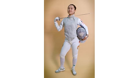 UNANG sabak ni Maxine Esteban sa Olympics.