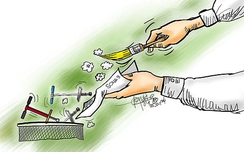 ‘Twas indeed a bold, brave move