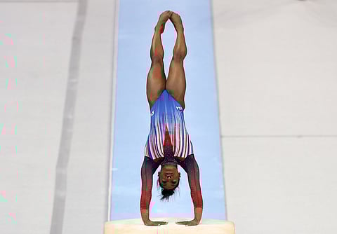 SIMONE Biles aims to cement her legacy when she competes in the Paris Olympics.