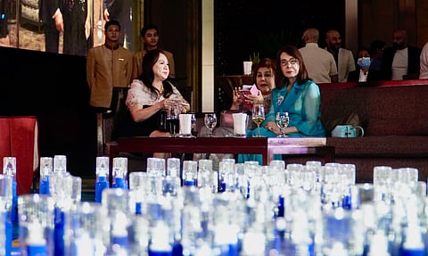 Social entrepreneur Illac Diaz’s solar light canisters made from discards were front and center at the Egypt’s Republic Day celebration in Dusit Thani, Manila, on Monday.