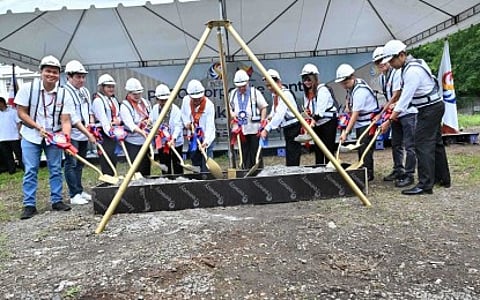Groundbreaking for the agency’s new corporate center in Ermita, Manila