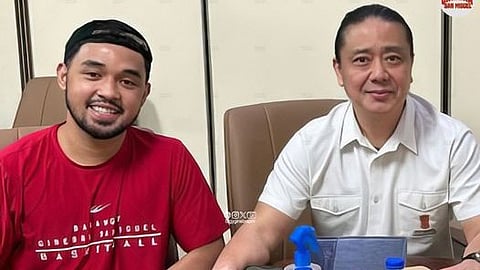 RJ Abarrientos(left)