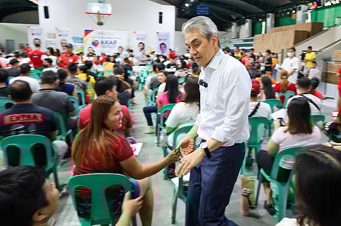 House Committee on Appropriations vice chairperson and Navotas Representative Toby Tiangco
