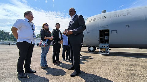 United States Defense Secretary Lloyd Austin visits Subic Bay Freeport to tour facilities and highlight opportunities in the alliance between the Philippines and U.S.